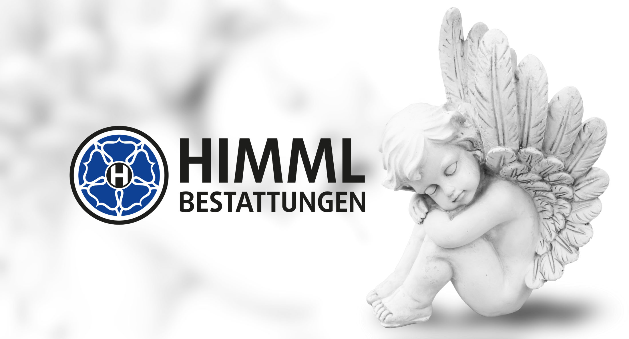 Engel neben Himml Logo
