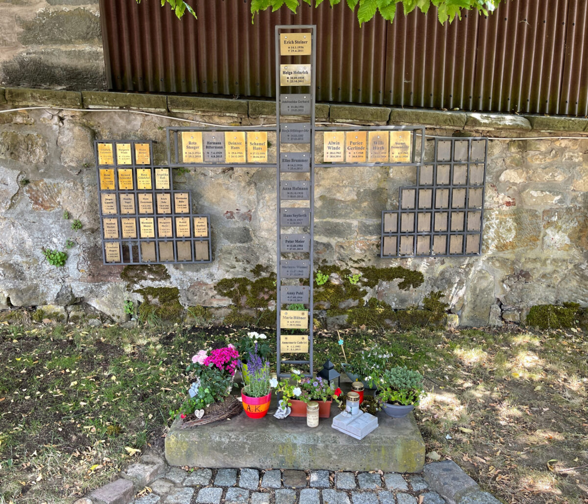 Kreuz Stele in Mistelgau