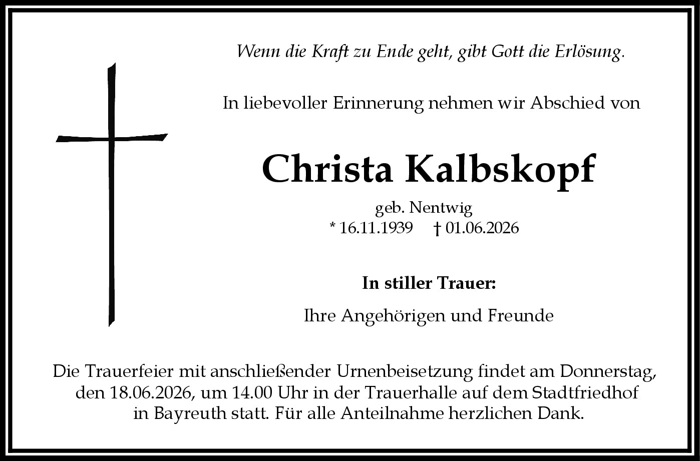 Christa Kalbskopf
