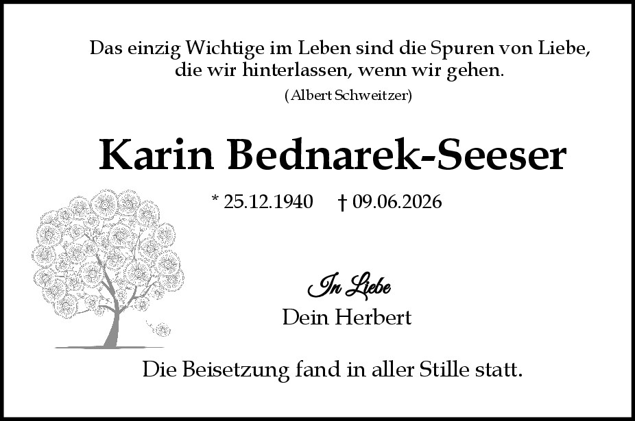 Karin Bednarek-Seeser