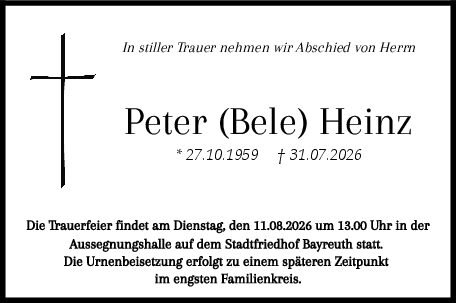 Peter (Bele) Heinz