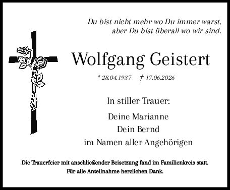 Wolfgang Geistert