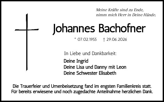 Johannes Bachofner
