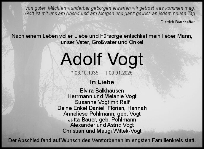 Adolf Vogt