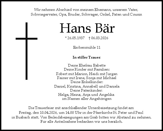 Hans Bär