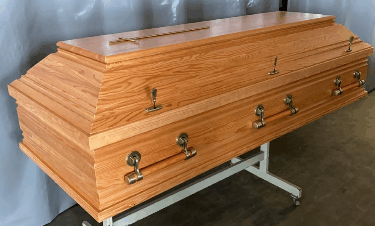 Truhensarg, Lärche, überbreit