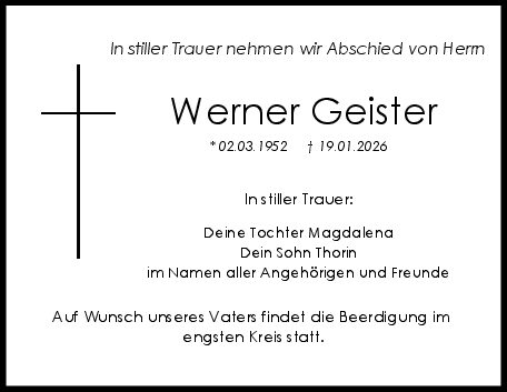 Werner Geister